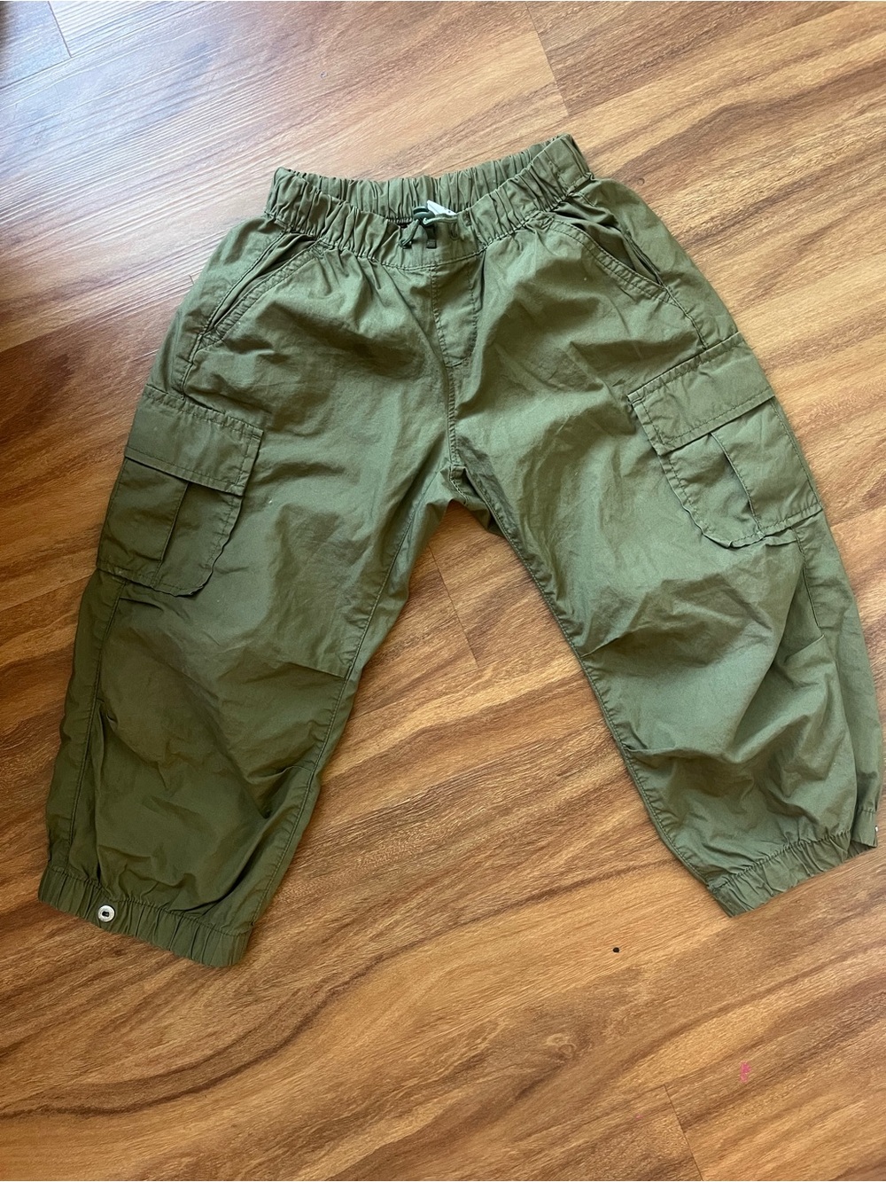GAP Olive Green Cargo Jogger Pants for Kids